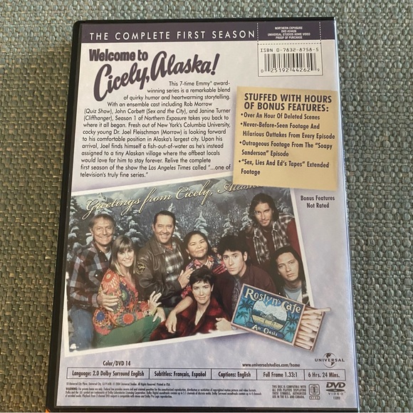 Used 2 dvd set Northern Exposure complete first season plus extras - Picture 5 of 13